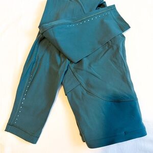 Lululemon Reflective Teal Leggings